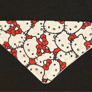 Handmade hello kitty bandana
